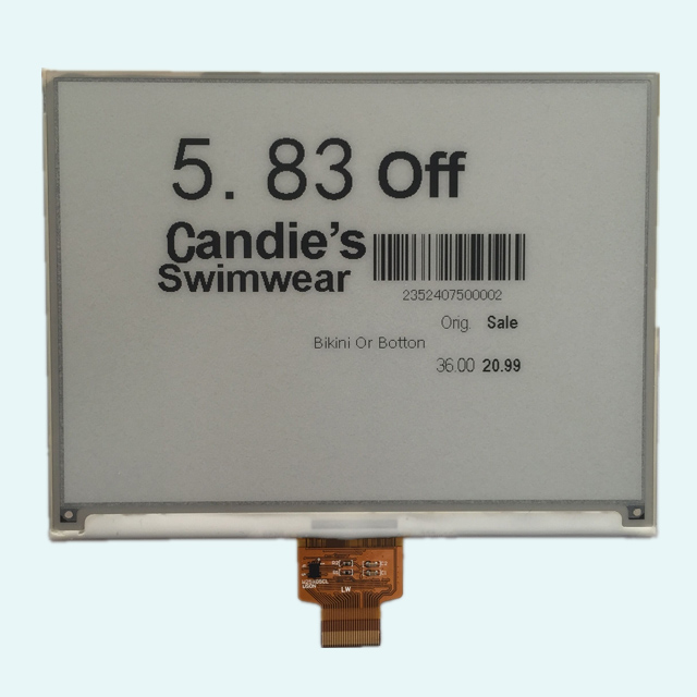 5.83寸電子紙顯示屏